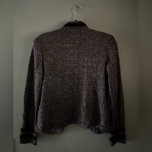 Women’s Blazer Military Style - Gray and Black - Picture 2 of 7